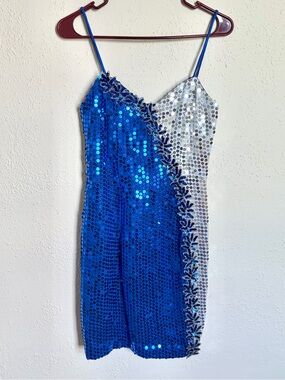 Dave & Johnny Vintage Sequin Dress